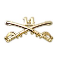 14th Cavalry Brass