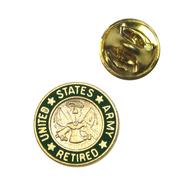 US Army Retired Lapel Pin