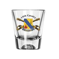 14th Cavalry Shot Glass